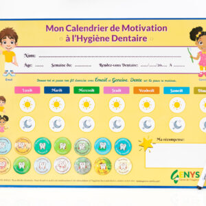 Calendrier de motivation à l’hygiène dentaire